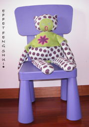 Tina : doudou en coton biologique