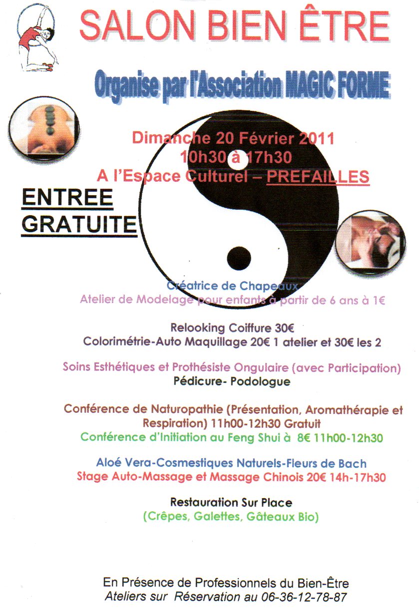 Salon bien-être à Préfailles
