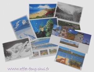 carte postale feng shui